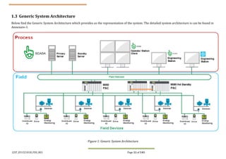 I2ST_031521018_FDS_R01 Page 11 of 141
1.3 Generic System Architecture
Below find the Generic System Architecture which provides us the representation of the system. The detailed system architecture is can be found in
Annexure-1.
Figure 1: Generic System Architecture
 
