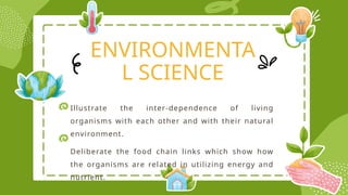 ENVIRONMENTA POWERPOINT, FOOD WEB, FOOD CHAIN | PPTX