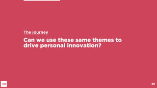 Resilience
•Achievement is the product of effort, a
function of the intensity, direction, and
duration of one’s exertions towards a
long-term goal.
•Not giving up when the results of our
activities are not what we hoped.
•A business’s ability to adapt and evolve
in response to short term shocks and at
the same time shape itself to be able to
respond to long term challenges.
30
 