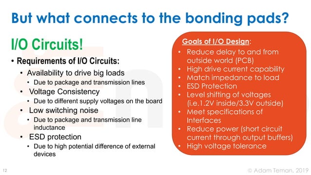 io and pad ring.pdf | Computer Peripherals | Computing