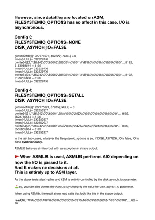 A review of I_O behavior on Oracle database in ASM | PDF
