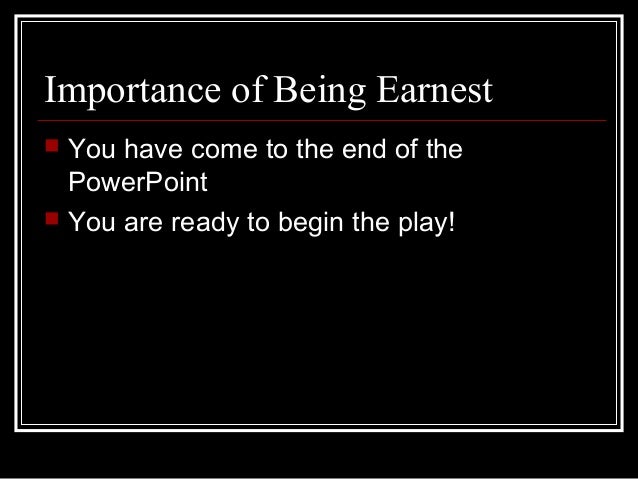 a literary analysis of the importance of being earnest Oscar wilde imagery analysis home: wilde uses literary devices such as imagery within his literary works to create a sensory the importance of being earnest. a literary analysis of the importance of being earnest Oscar wilde imagery analysis home: wilde uses literary devices such as imagery within his literary works to create a sensory the importance of being earnest.
