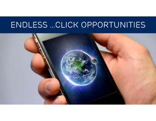 ENDLESS …CLICK OPPORTUNITIES
 