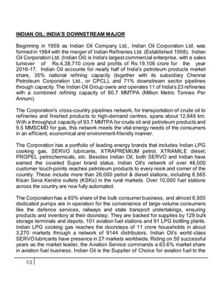 INDIAN OIL CORPORATION LIMITED | DOCX
