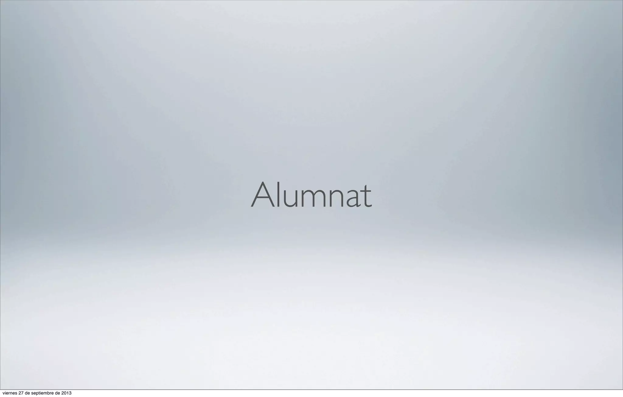 Alumnat

viernes 27 de septiembre de 2013

 