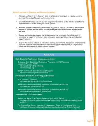 Maximizing the Impact: "The Pivotal Role of Technology in a 21st ...