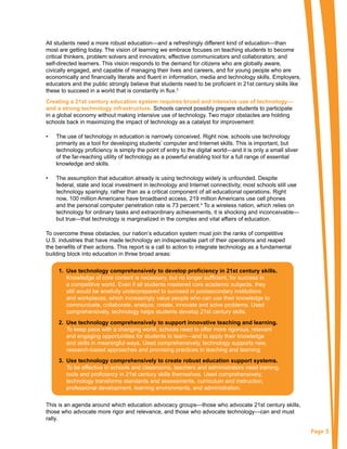 Maximizing the Impact: "The Pivotal Role of Technology in a 21st ...