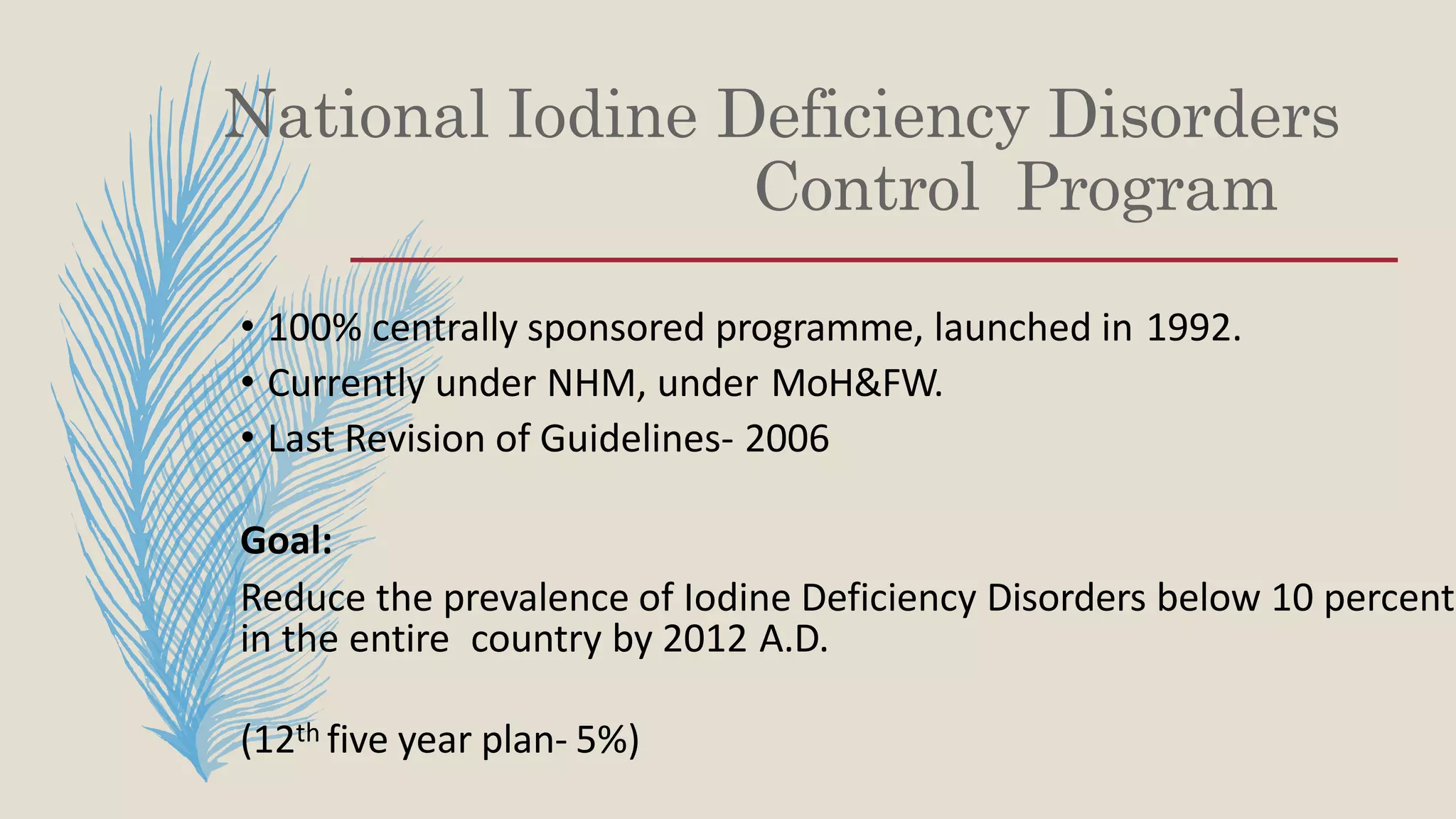 Iodine and its deficiency | PPTX