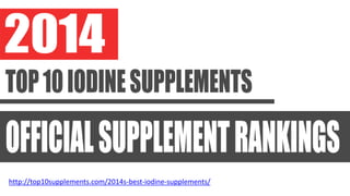 http://top10supplements.com/2014s-best-iodine-supplements/
 