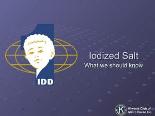 Iodized Salt What we should know 