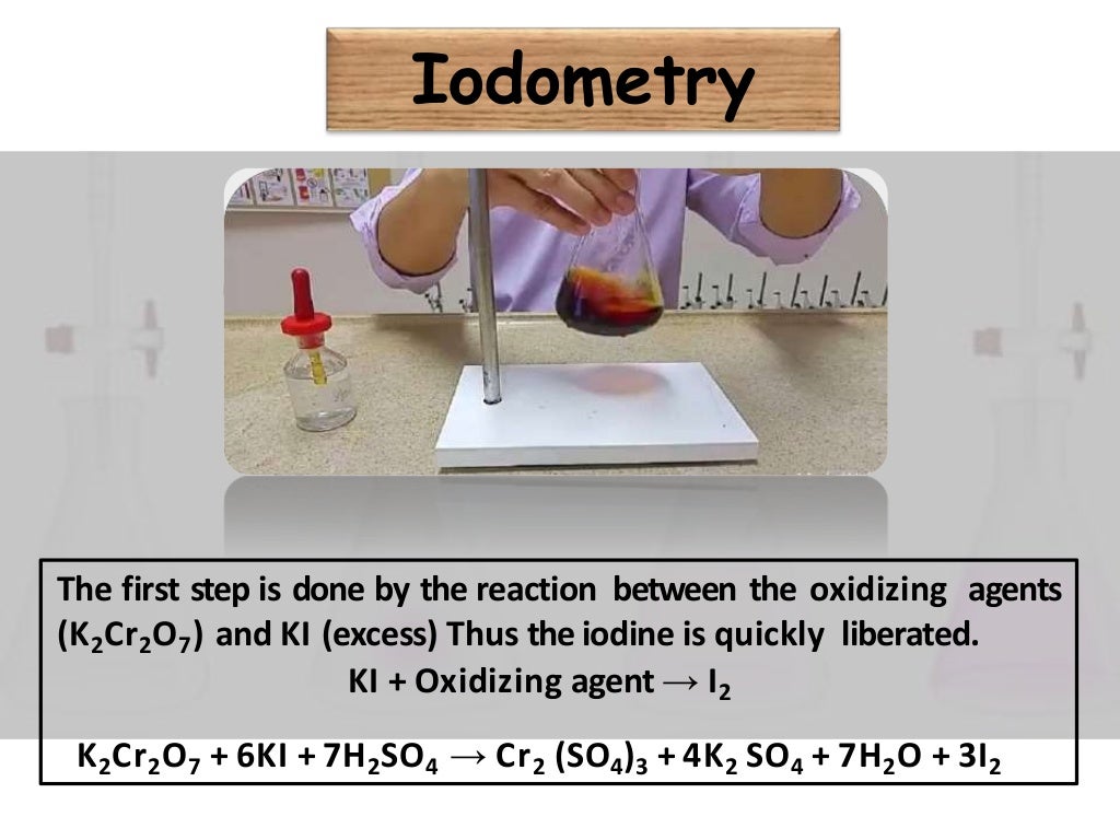 Iodometry & Iodimetry