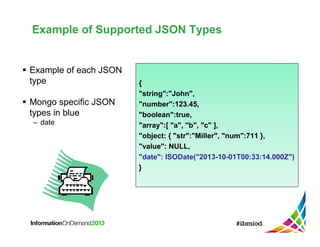 Informix NoSQL & Hybrid SQL detailed deep dive | PDF