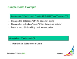 Informix NoSQL & Hybrid SQL detailed deep dive | PDF