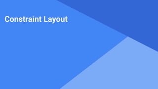 Proprietary + Confidential
Constraint Layout
 