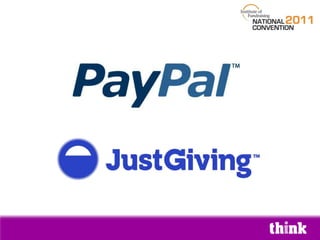 Start with...A QUIZ OR A VIDEOHow can you make your online donation experience more social?