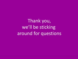 What can you do tomorrow?Find a project & a platform & just test it!Review your donation process thinking about crowd-funding principlesIf you have the budget think about doing a crowd-funding testOrganise a brainstorm 