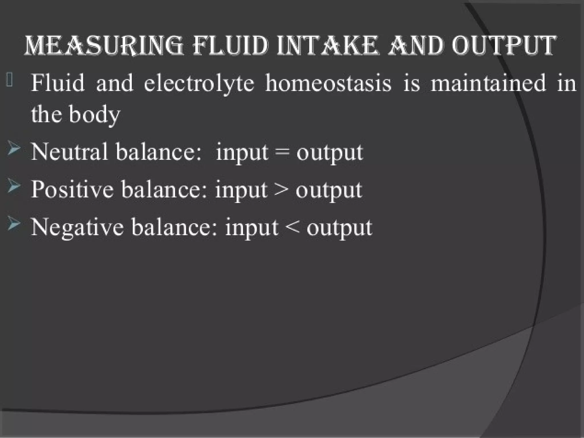 Intake Output Chart Guidelines | PPT | Medical Health