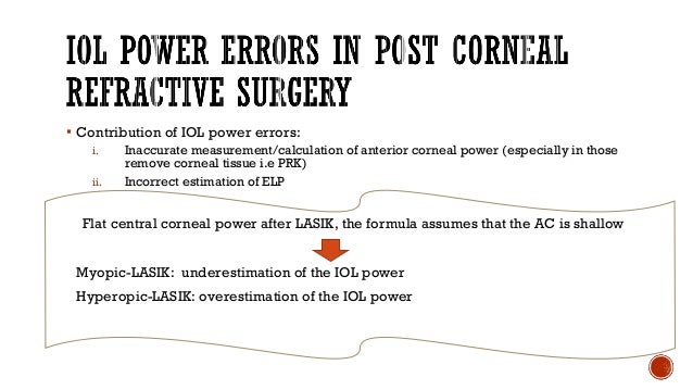 Biometry Iol calculation