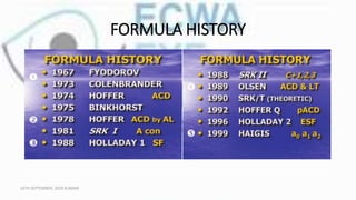 FORMULA HISTORY
16TH SEPTEMBER, 2020 8:00AM
 