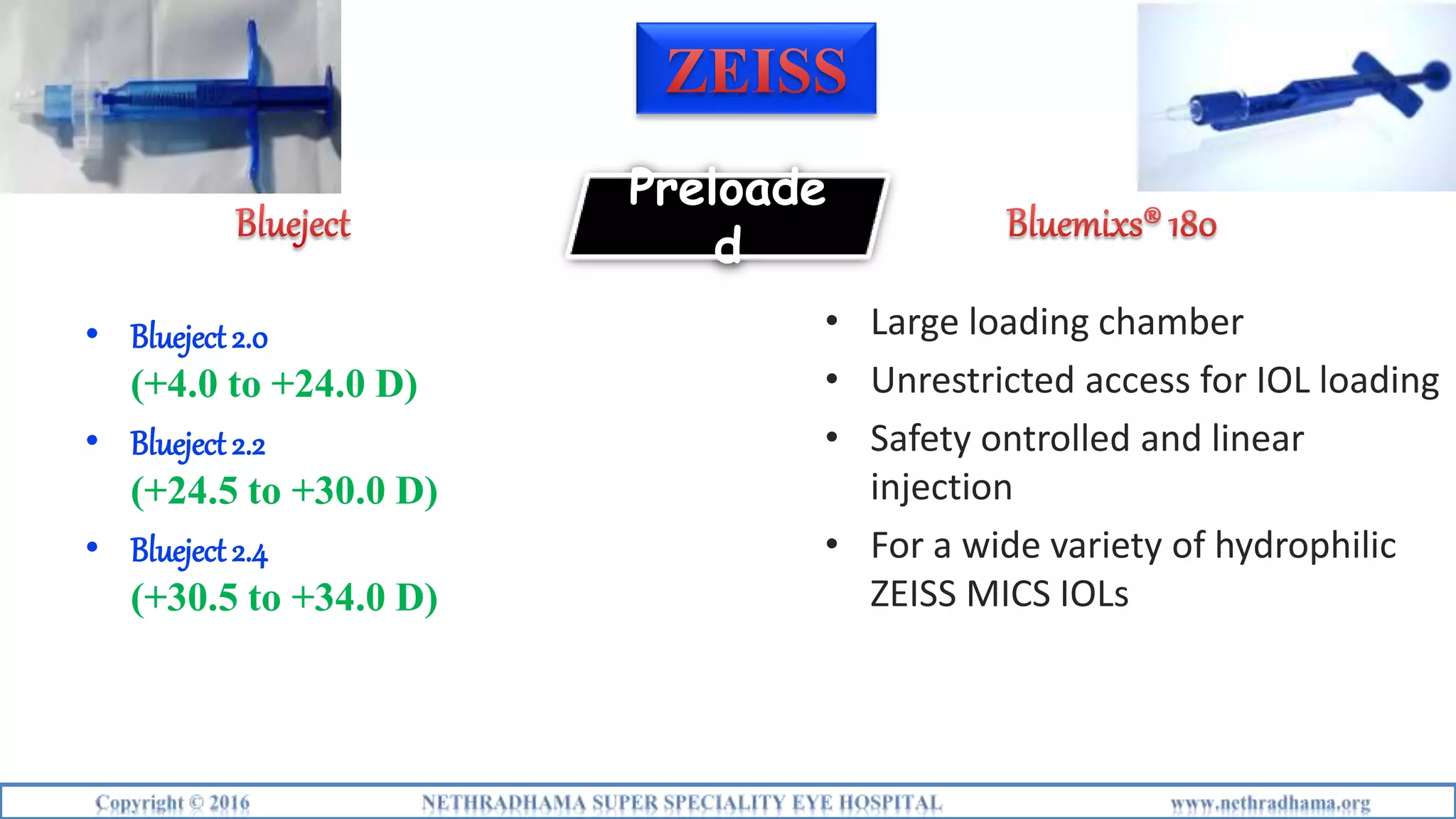 Bioject Injector Iol IOLCatridge-Injector Systems | PPTX