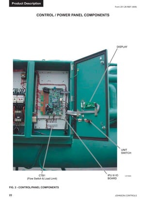 Ipu Control Panel Manual do chiller York com condensação a agua ycwl | PDF