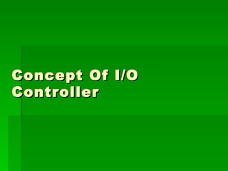 Io modules | PPT