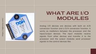 Io modules | PPTX