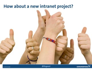 How about a new intranet project?
@Risgaard
 