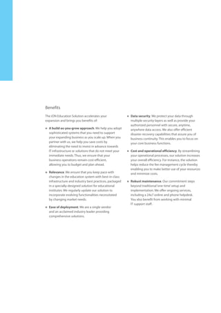 ERP Education Solution-TCSiON | PDF
