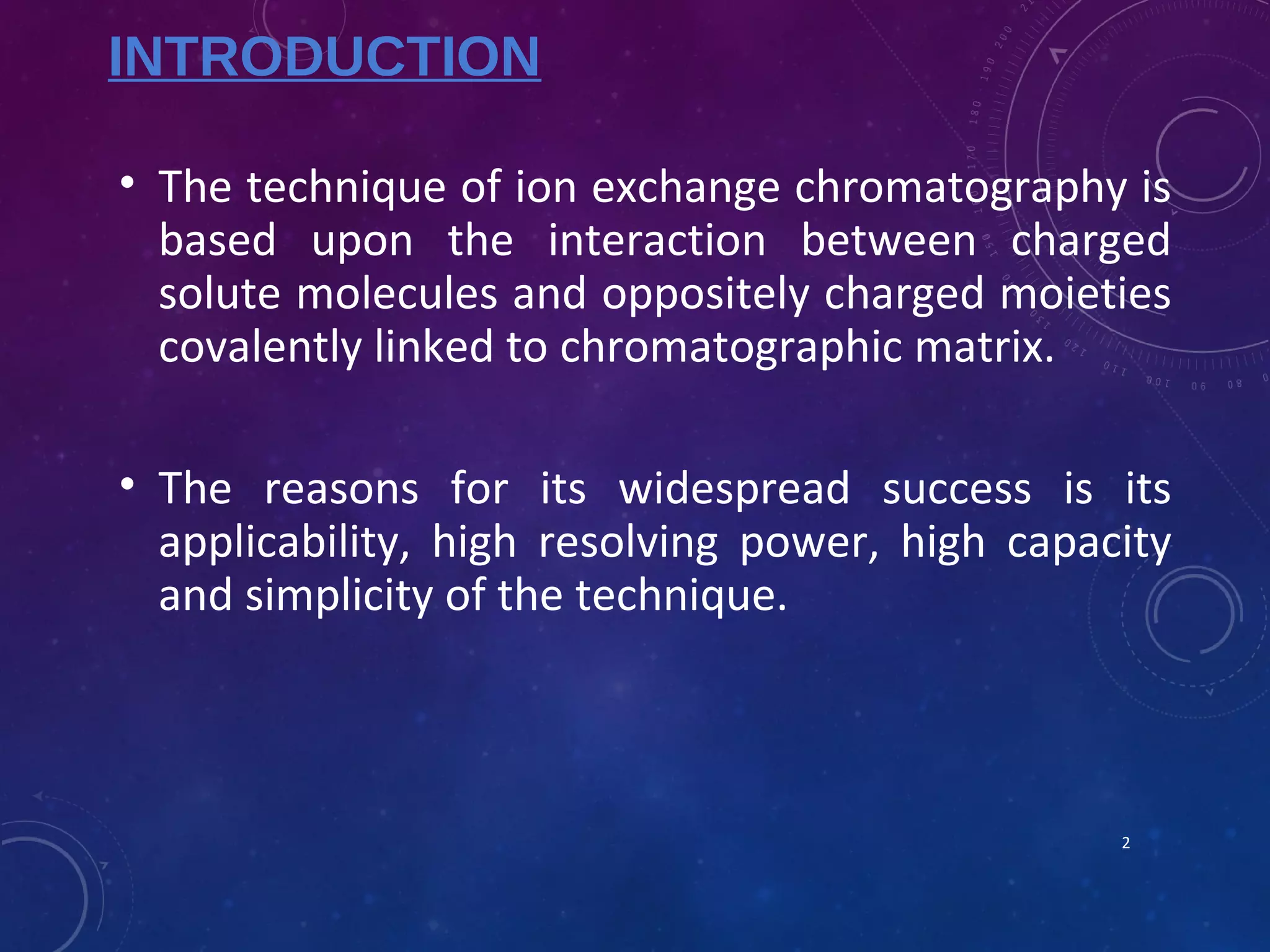 Ion exchange chromatography - by Shree | PPT