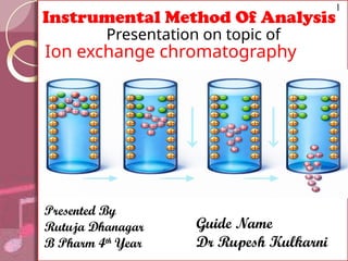 ion-exchangechromatography-.pptx chromatography | PPTX
