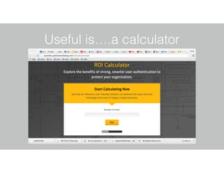 Useful is….a calculator
 
