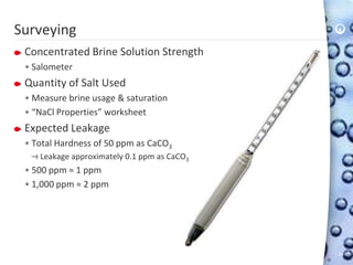 Salt Solometer Ion 302 Surveying a Water Softener | PPTX