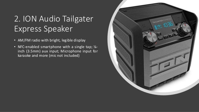 ION Audio Tailgater (iPA77) VS ION Audio Tailgater Express