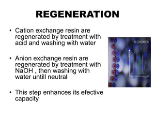 Cation Reneration Ladder Ion exchange chromatography | PPTX