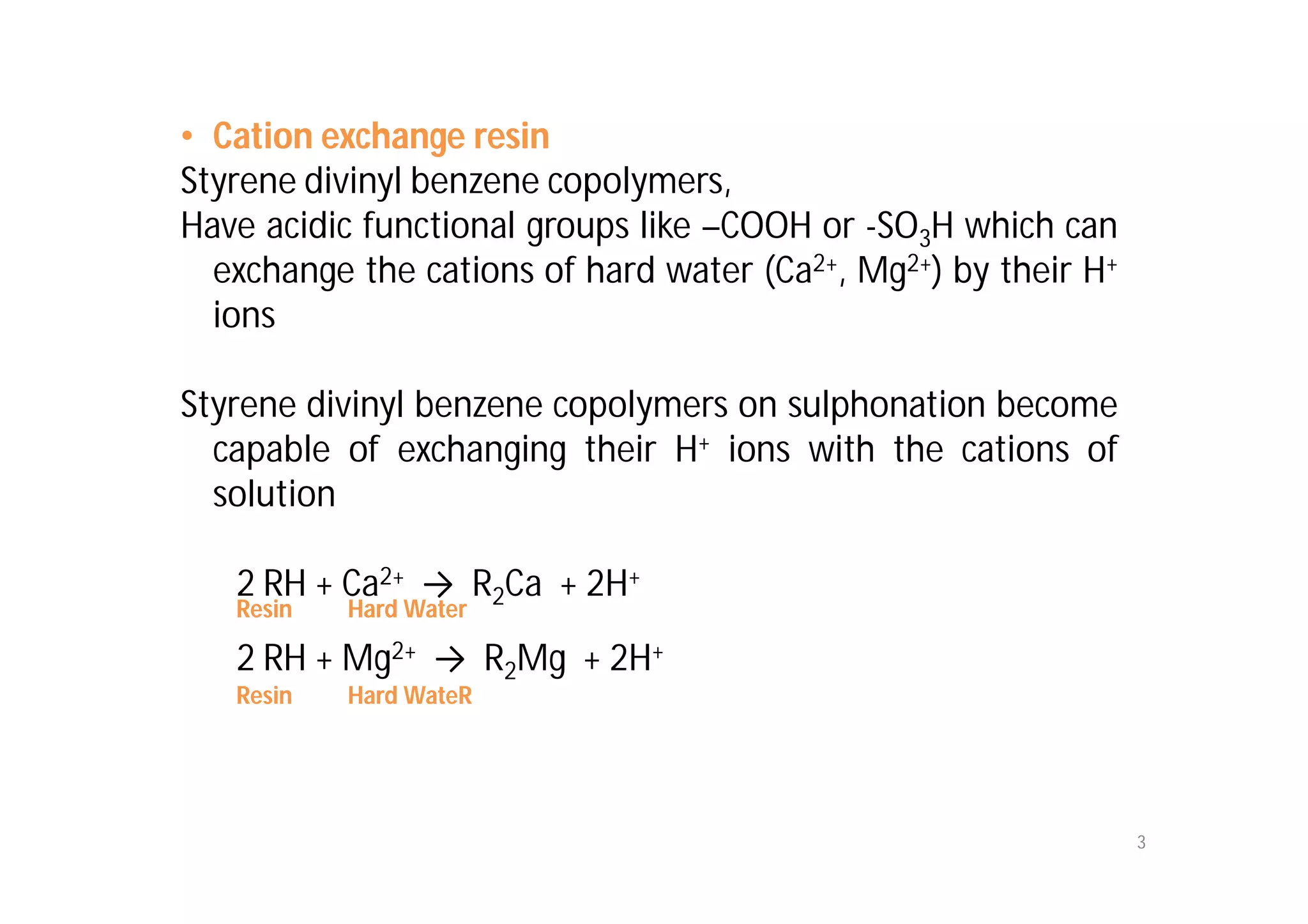 Ion exchange process | PDF