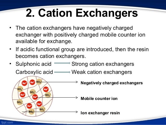 ion exchange chromatography cation exchange chromatography