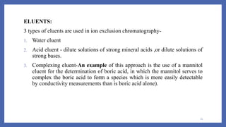 ion exclusion chromatography.pptx