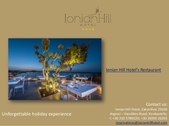 ionian hill argassi