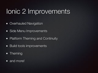 [Lighting Talk] - Ionic 2 Tour | PDF