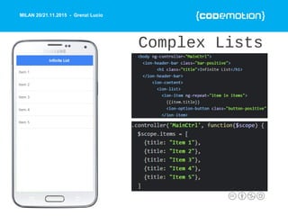Use Ionic Framework to develop mobile application | ODP