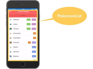 PokemonList
 