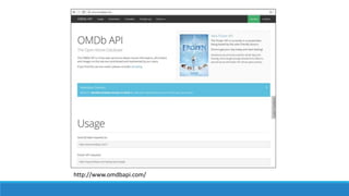 http://www.omdbapi.com/
 