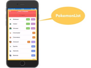 PokemonList
 