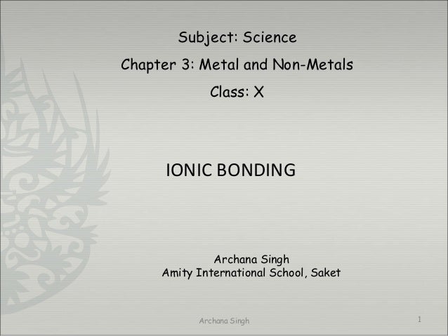 Ionic Bond Images, Photos, Reviews