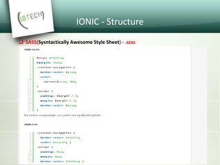Ionic framework | PPTX