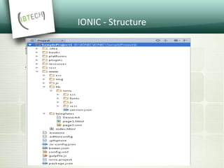 Ionic framework | PPTX