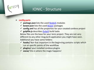 Ionic framework | PPTX