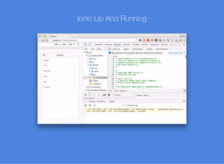 Ionic Up And Running
 