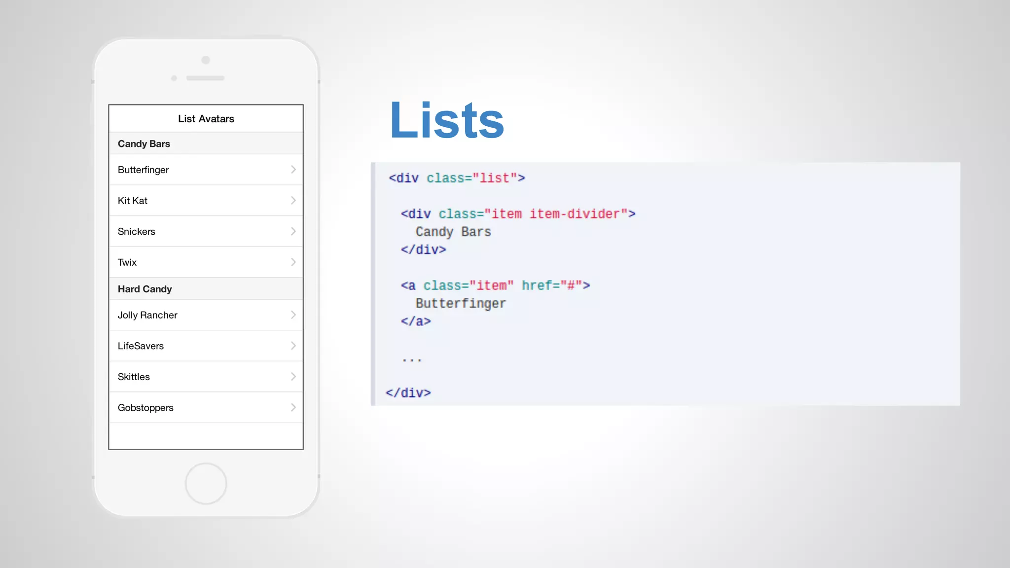 Lists 